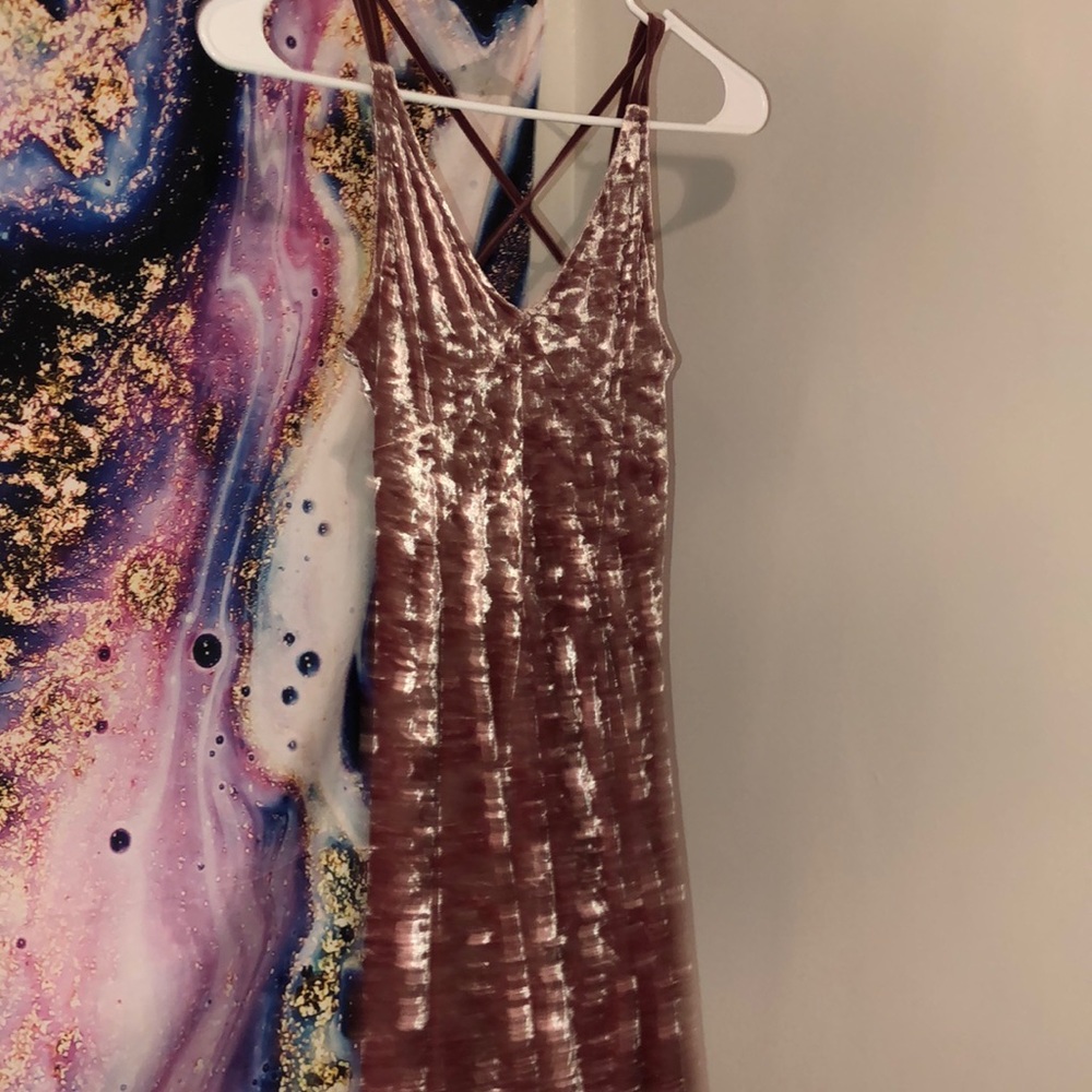 American eagle velvet dress
